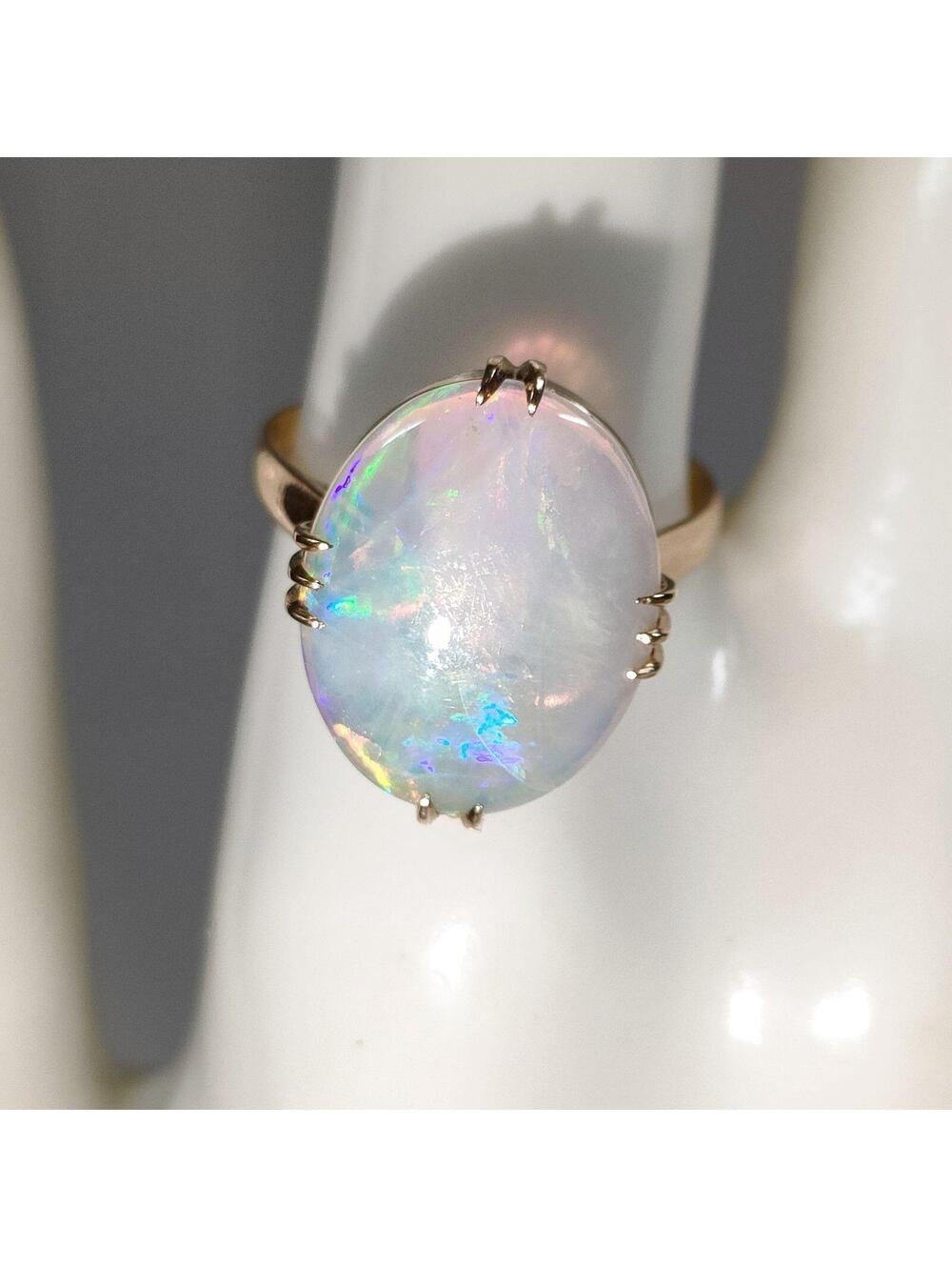Jewelry Ring Opal Gold Yellow Gold Multi Color 2656402
